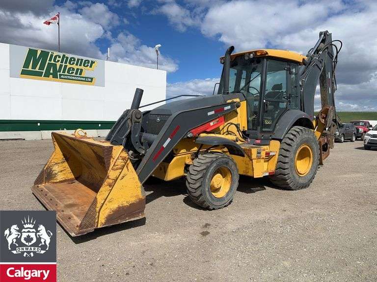 2017 John Deere 710L 4x4 Loader Backhoe - Michener Allen Auctioneering Ltd