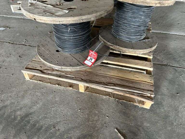 Skid of assorted wire (2)