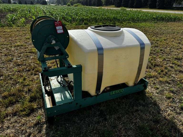 Lesco Sprayer with Hannay Hose Reel