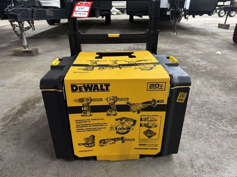 DEWALT 6-TOOL COMBO KIT WITH TOUGH SYSTEM 2.0
