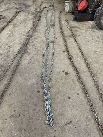 57' 5/16" chain, no hooks