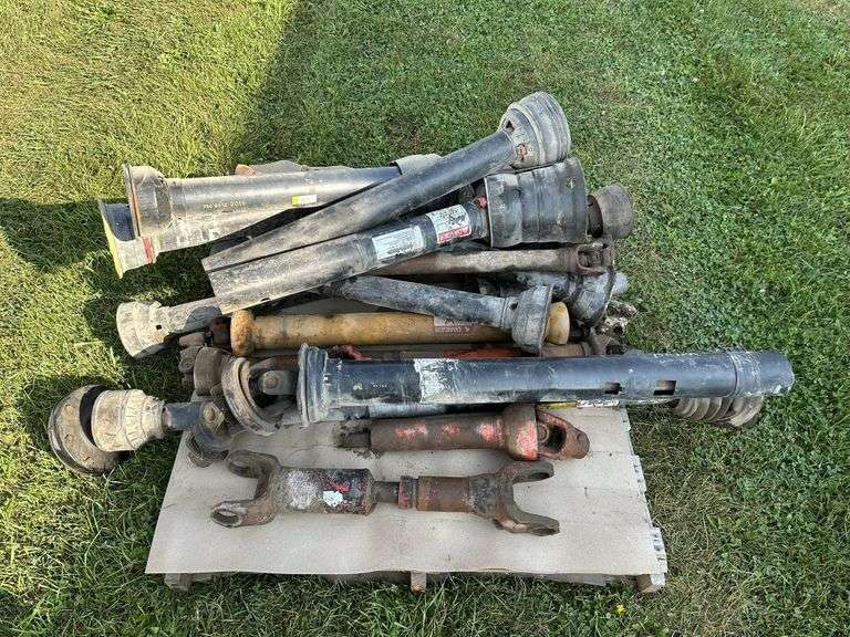 Assorted PTO shafts with guards - Miedema Auctioneering
