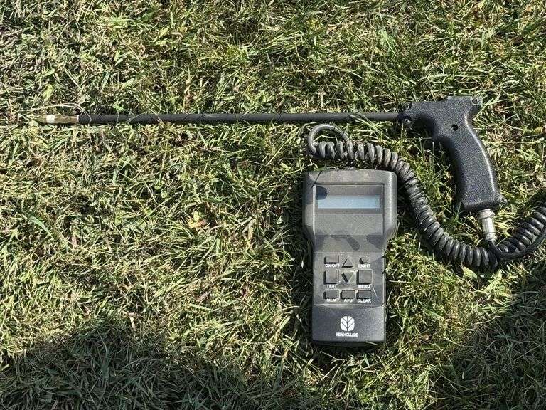 New Holland bale moisture tester probe, Model HMT-3, S/N: 01152 ...