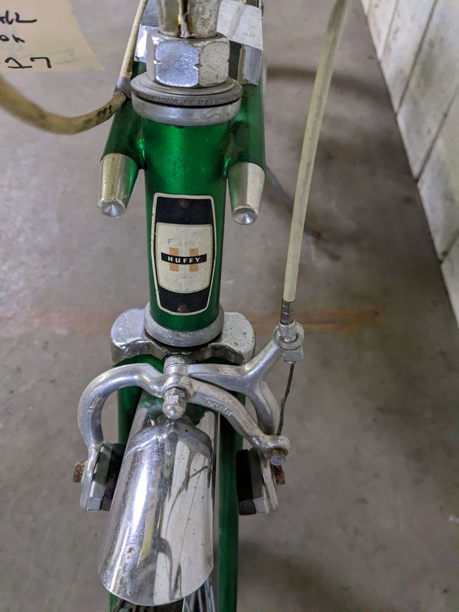 1968 HUFFY RAIL 3 SPEED GREEN MUSCLE BIKE - Millers Auction Co.