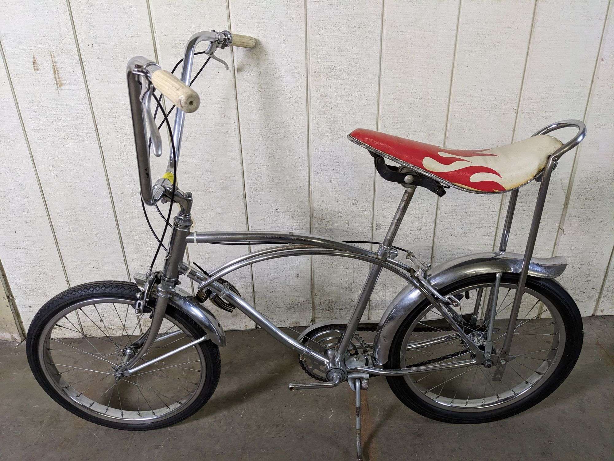 1970年代ヴィンテージBIKE NO,10アスレチックサポーター Sサイズ以下 1966 MURRAY MANUFACTURED SEARS SPYDER MARK VII CHROME MUSCLE
