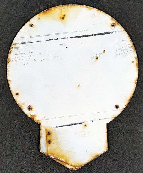 PORCELAIN GAS PUMP SIGN CALSO SUPREME GASOLINE STANDARD OIL CO CALIFORNIA