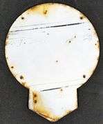 PORCELAIN GAS PUMP SIGN CALSO SUPREME GASOLINE STANDARD OIL CO CALIFORNIA