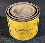 1/4 PINT HARLEY DAVIDSON MOTORCYCLE FLIGHT RED PAINT CAN