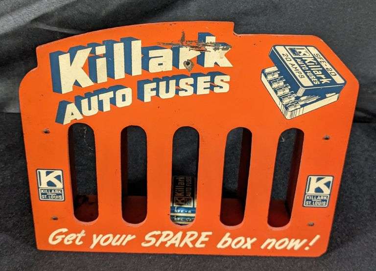 KILLARK AUTO FUSES DISPLAY RACK