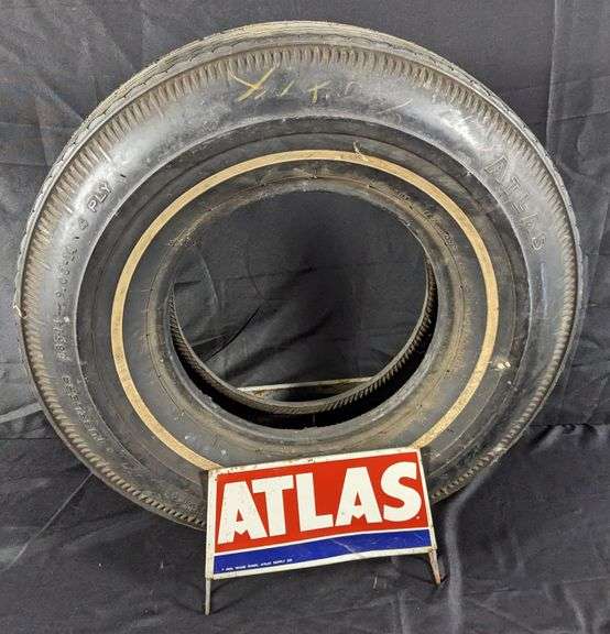 ATLAS TIRE RACK & NOS ATLAS TIRE - Millers Auction Co.
