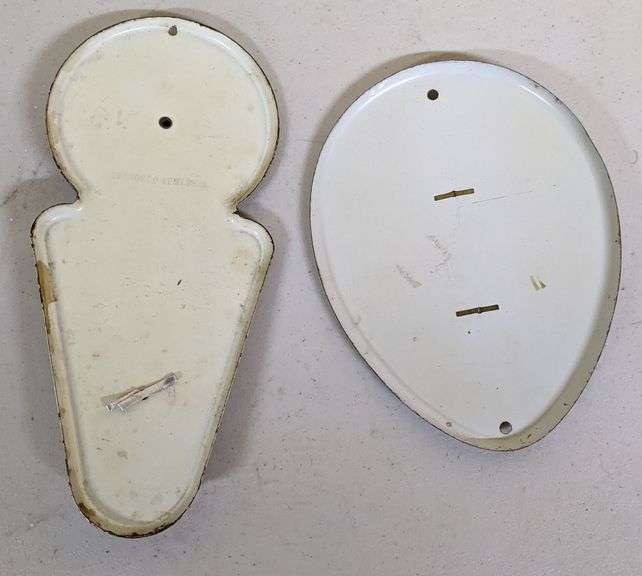 RUGBY NORTH DAKOTA EGG TIMER & CENTRAL CITY NEBRASKA EGG THERMOMETER