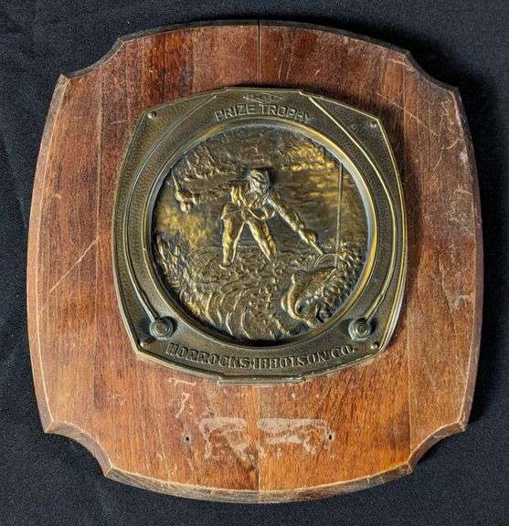 HORROCKS IBBOTSON FISHING TACKLE CO PLAQUE SIGN