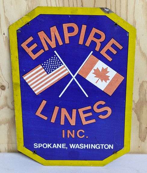 EMPIRE LINES INC SPOKANE WASHINTON SIGN