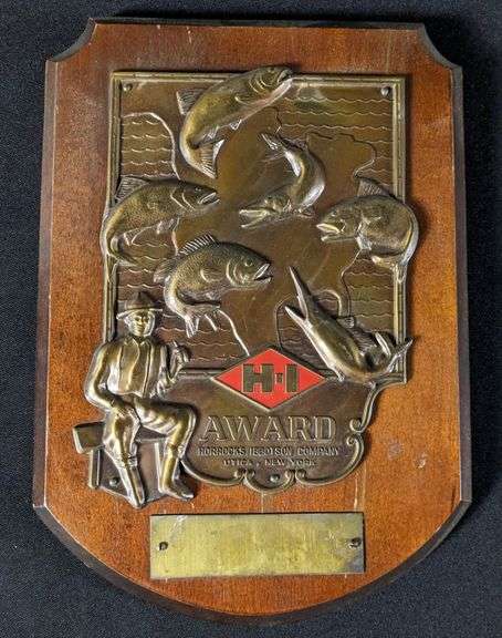 HORROCKS IBBOTSON FISHING TACKLE CO PLAQUE SIGN