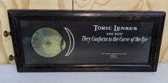 TORIC LENSES MECHANICAL OPTOMOTRIST SIGN