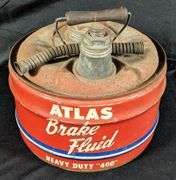 2.5 GAL ATLAS BRAKE FLUID OIL CAN