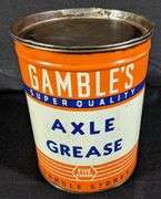 5# GAMBLES STORES GREASE CAN (MINNESOTA)