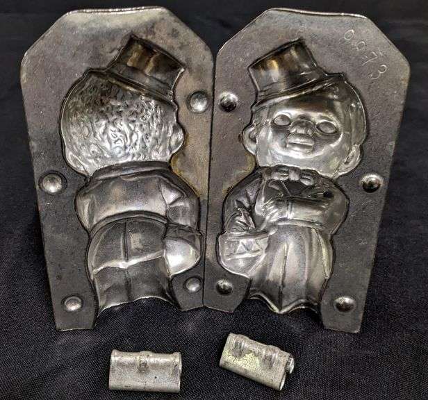 ANTIQUE CHOCOLATE MOLD AFRICAN AMERICAN DRUMMER BOY