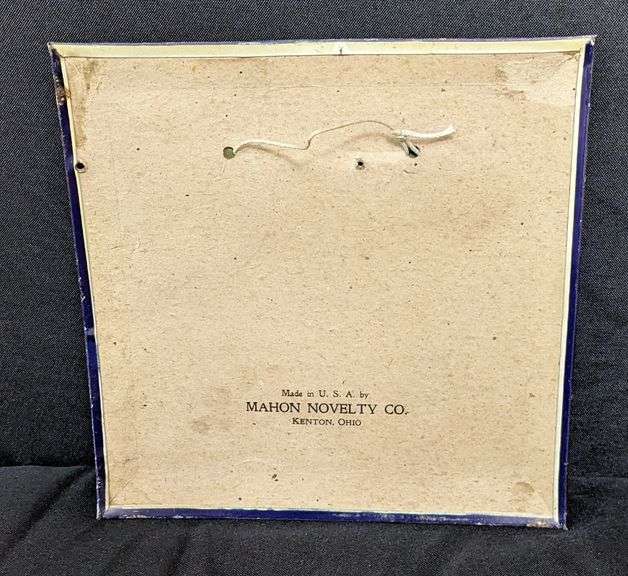 TOC TIN SIGN POLAR COATS "POLAR BEAR"