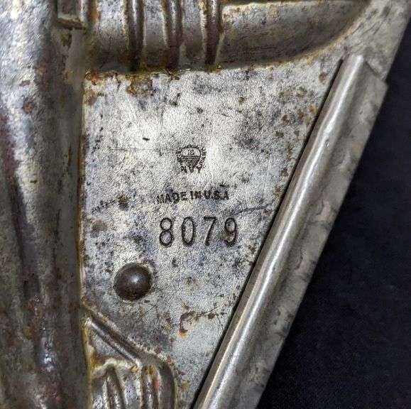 ANTIQUE CHOCOLATE MOLD TWIN ENGINE AIRPLANE