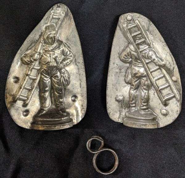 ANTIQUE CHOCOLATE MOLD CHIMNEY SWEEP