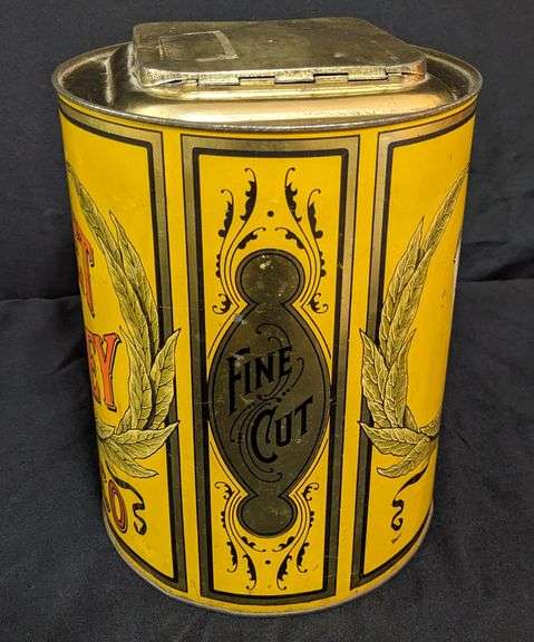 COUNTRY STORE TOBACCO BIN TIN LIGHT SWEET BURLEY TOBACCO