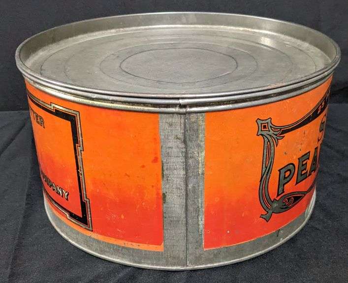 25# TIN BIN STONE'S PEANUT BUTTER STONE ORDEAN WELLS CO DULUTH MINNESOTA