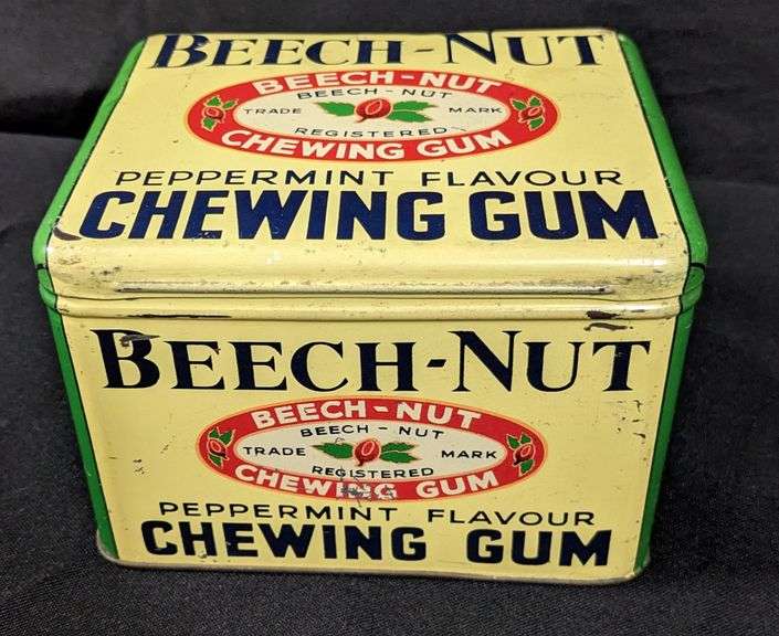 BEECH NUT CHEWING GUM STORE DISPLAY TIN