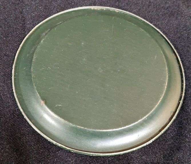 TIN TIP TRAY PRISCILLA THE MAID OF NEW ENGLAND FURNITURE MINNEAPOLIS MN