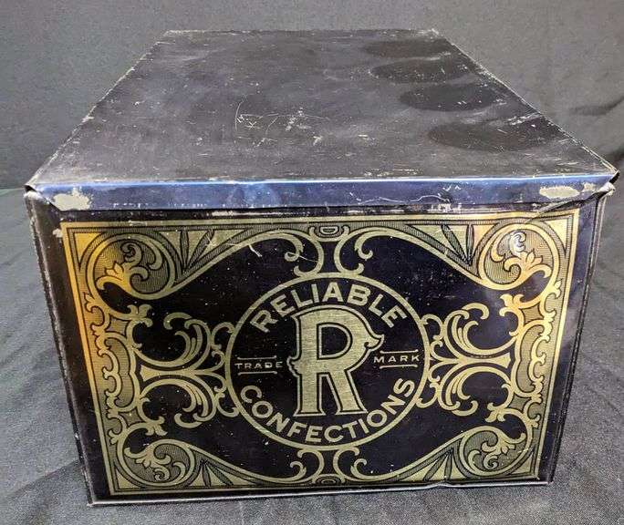 15# COUNTRY STORE SIZE FAIRY MARSHMALLOW TIN BIN