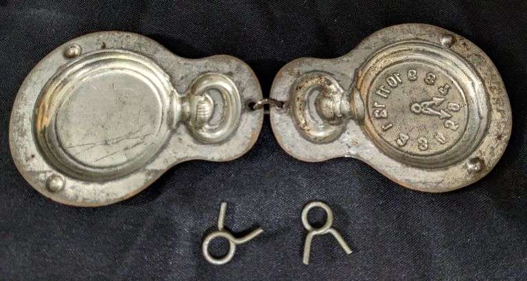 ANTIQUE CHOCOLATE MOLD POCKET WATCH ANTON REICHE DRESDEN