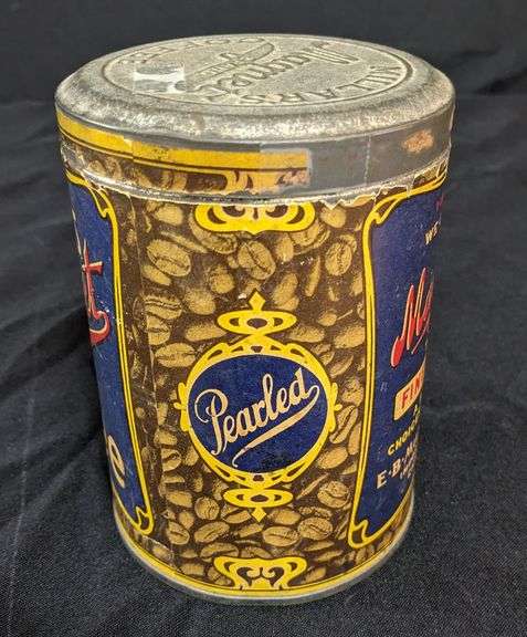 1# PAPER LABEL TIN CAN MILLAR'S MAGNET COFFEE CHICAGO IL & DENVER CO