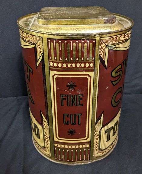 COUNTRY STORE TIN BIN SWEET CUBA TOBACCO