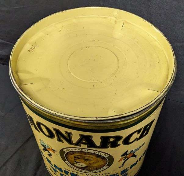 COUNTRY STORE SIZE TIN BIN MONARCH TEENIE WEENIE TOFFIES REID MURDOCH CHICAGO IL