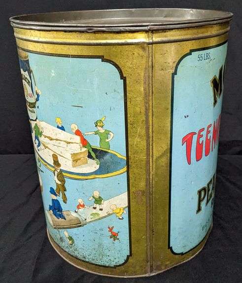 55# TIN BIN MONARCH TEENIE WEENIE PEANUT BUTTER REID MURDOCH CHICAGO IL
