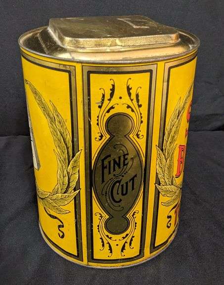 COUNTRY STORE TOBACCO BIN TIN LIGHT SWEET BURLEY TOBACCO