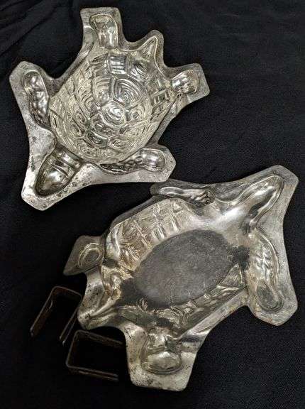 ANTIQUE CHOCOLATE MOLD SEA TURTLE TORTOISE