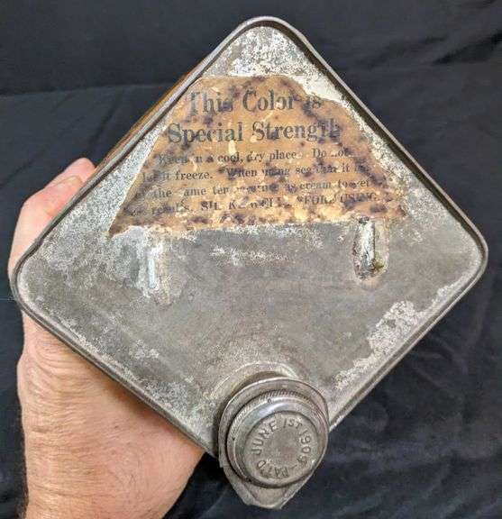 1 GAL TIN CAN WELLS & RICHARDSON CO'S DANDELION BRAND BUTTER COLOR BURLINGTON VERMONT