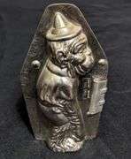 ANTIQUE CHOCOLATE MOLD CIRCUS MONKEY METRO DEURNE-ANVERS