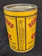 1# CARDBOARD CAN BENGAL BRAND COFFEE GRIGGS COOPER & CO ST PAUL MINNESOTA