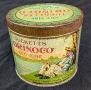 TUCKETTS ORINOCO TOBACCO TIN CAN HAMILTON ONTARIO CANADA
