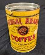1# CARDBOARD CAN BENGAL BRAND COFFEE GRIGGS COOPER & CO ST PAUL MINNESOTA