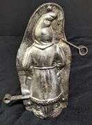 ANTIQUE CHOCOLATE MOLD SANTA CLAUS SAINT NICK