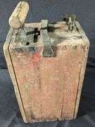 PAT 1895 H. JULIUS SMITH'S IGNITING DYNAMO BLASTING MACHINE