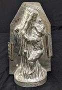 ANTIQUE CHOCOLATE MOLD YOUNG BOY CLIMBING TREE