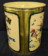 COUNTRY STORE SIZE TIN BIN MONARCH TEENIE WEENIE TOFFIES REID MURDOCH CHICAGO IL