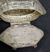 ANTIQUE CHOCOLATE MOLD HEN CHICKEN ON NEST