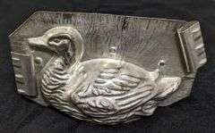 ANTIQUE CHOCOLATE MOLD DUCK WATERFOWL BIRD