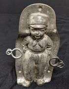 ANTIQUE CHOCOLATE MOLD DUTCH BOY ANTON REICHE DRESDEN