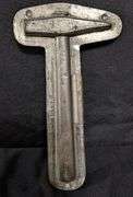 ANTIQUE CHOCOLATE MOLD BACKSMITH FERRIER HAMMER ANTON REICHE DRESDEN
